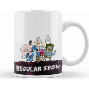 Baskı Dükkanı Regular Show Kupa Bardak Porselen