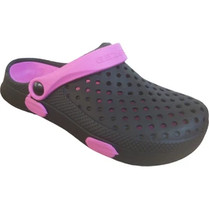 Crocs 9624 Sabo Kadın Siyah-Pembe Terlik