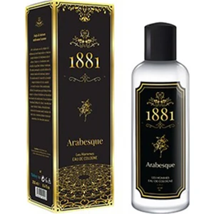 Kolonya Arabesque 250 ml Cam Şişe