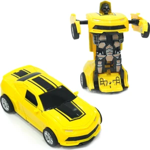 Can Oyuncak Arabaya Dönüşen Oyuncak Robot