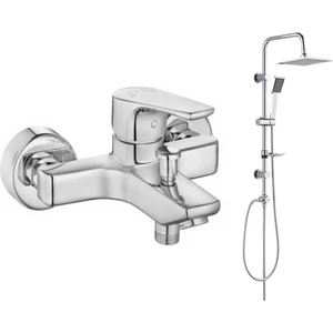 Eca Niobe Banyo Bataryası Tema Quadro Tepe Duş Takım 2'li Set