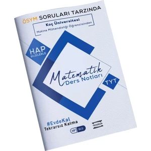 Fragman Yayınları Koç Üniversitesi Öğrencisinden TYT Matematik Hap Bilgi Ders Notları