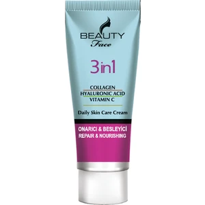 Beauty Face  Collagen + Hyaluronic Acıd + Vitamin C Bakım Kremi 50 ml