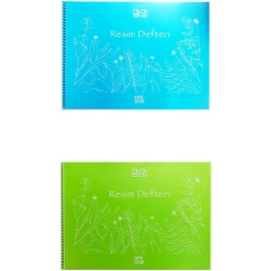 Eco Spiralli Resim Defteri 25 Yaprak 2'li 25 x 35 cm