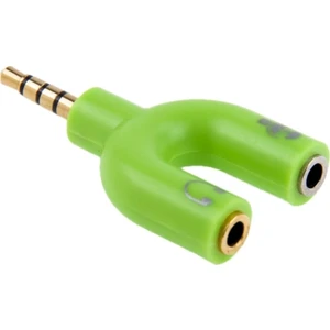 3.5 mm Kulaklık Mikrofon Çoklayıcı 3.5 mm Splitter Dönüştürücü AL-32497
