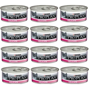 Proplan Delicate Hassas Sindirim Sistemi Kedi Konserve 85gr 12'li