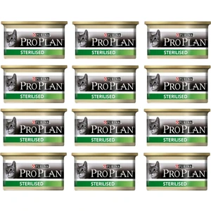 Proplan Sterilised Konserve Kedi Maması 85 gr x 12 Adet