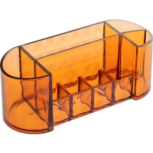 Madame Coco Diamond Oval Makyaj Organizer - Amber