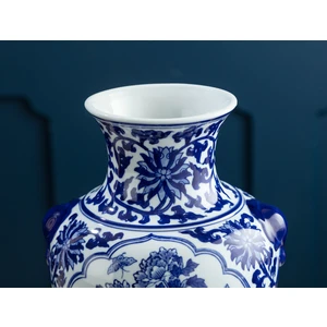 Madame Coco Grenoble Bleu Blanc Vazo