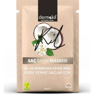 Kil ve Hindistan Cevizi Yağlı Saç Maskesi