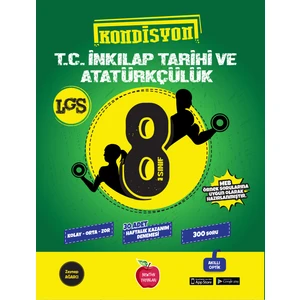Newton Yayınları 8. Sınıf Kondisyon T.C. İnkılap Tarihi ve Atatürkçülük 30 Adet Kazanım Deneme