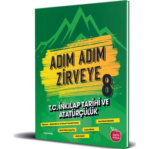 Newton Yayınları 8. Sınıf Adım Adım Zirveye T.C. İnkılap Tarihi ve Atatürkçülük Soru Bankası