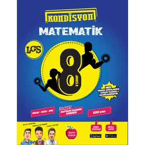 Newton Yayınları 8. Sınıf Kondisyon Matematik 30 Adet Kazanım Deneme