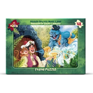 Art Çoçuk Frame Puzzle Alaaddin'in Sihirli Lambası 48 Parça