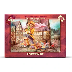 Art Çoçuk Frame Puzzle Fareli Köyün Kavalcısı 48 Parça