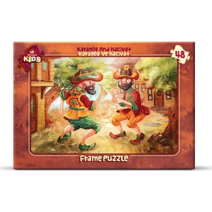 Art Çoçuk Frame Puzzle Karagöz ve Hacivat 48 Parça