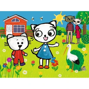 Puzzle Kitty Cat's Adventures 30 Parça Yapboz