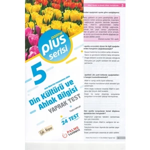 Palme Yayıncılık Yaprak Test 5. Sınıf Din Kültürü Ve Ahlak Bilgisi