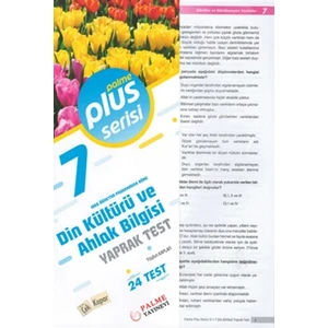 Palme Yayıncılık Yaprak Test 7. Sınıf Din Kültürü Ve Ahlak Bilgisi