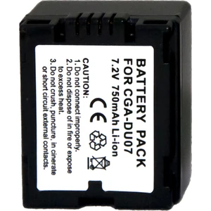 CGA-DU07 Panasonic Kamera Batarya