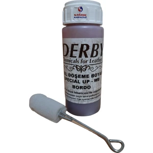 Bordo Deri Oto Döşeme Direksiyon Koltuk Boyası