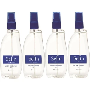 Limon Kolonya 150 ml Sprey Pompalı x 4 Adet