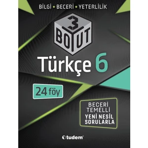 Tudem Yayınları 6. Sınıf 3 Boyut Türkçe
