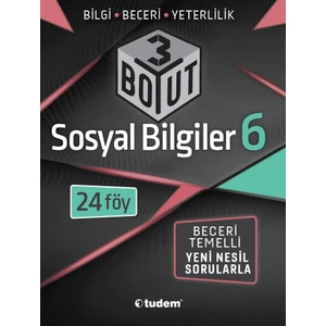 Tudem Yayınları 6. Sınıf 3 Boyut Sosyal Bilgiler