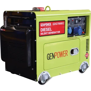 Gdg 7000 Ec 7 Kva Dizel Ses Izolasyon Kabinli Monofaze Portatif Jeneratör