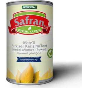 Aksu Vital  Safran Es Mateli Bitkisel Toz Karışım Renklendirici Tatlandırıcı Içermez