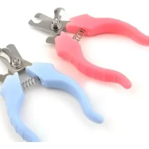 Evcil Hayvan Tırnak Makası Kedi Köpek Tırnak Makası Mavi - Pembe