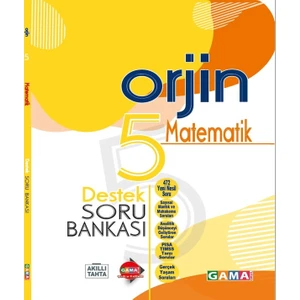 Gama Yayınları 5. Sınıf Orjin Destek Matematik Soru Bankası
