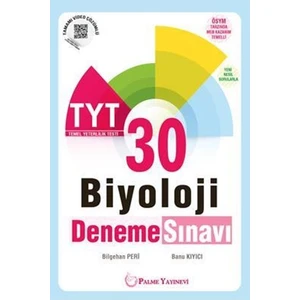 Palme Yayıncılık YKS TYT Biyoloji 30 Deneme Sınavı