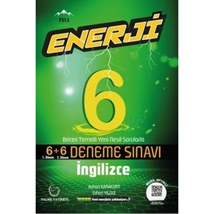 Palme Yayıncılık 6. Sınıf Enerji 6+6 İngilizce Deneme Sınavı