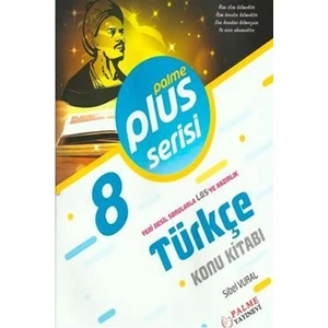 Palme Yayıncılık 8. Sınıf Plus Serisi Türkçe Konu Anlatımlı