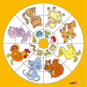 Chiva Dairesel Temalar Hangisi Ne Yer?  35 x 35 cm - CS-7024