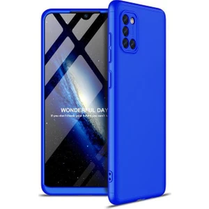 Samsung Galaxy A31 Kılıf 3 Parça Sert AYS Kapak + Nano Cam
