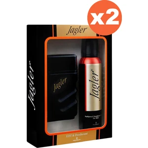 Erkek Parfüm Set 50 ml EDT+100 ml Deo  x 2 Adet Set