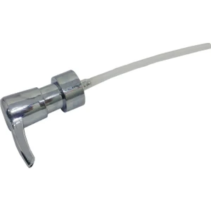 Sıvı Sabunluk Pompası Cam Sabunluk Krom Sabunluk Sıvı Sabun Hortumlu