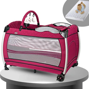 Baby Home 600 Nanny 70x110 Bebek Oyun Parkı Park Yatak Beşik + Yatak