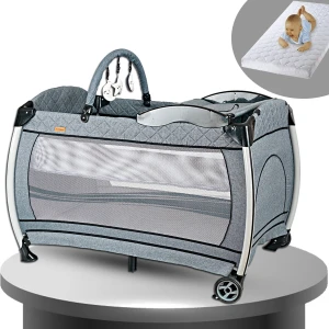 Baby Home 600 Nanny 70x110 Bebek Oyun Parkı Park Yatak Beşik + Yatak