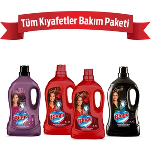 Matik Sıvı Bakım Çamaşır Deterjanı Tüm Kıyafetler 4 L 4'lü