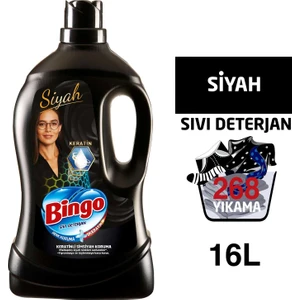 Siyah Sıvı Bakım Çamaşır Deterjanı 4 lt 4'lü