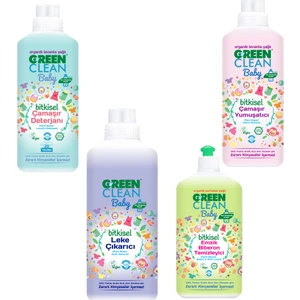 U Green Clean Bebek Temizlik Bakım Seti