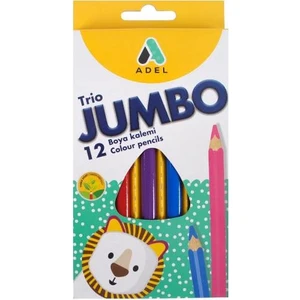 Jumbo Kuru Boya Kalemi 12 Renk