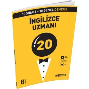 Hız Yayınları 8. Sınıf İngilizce Uzman 20'li Deneme
