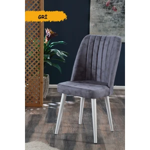 Polo Sandalye Beyaz Ahşap Ayaklı