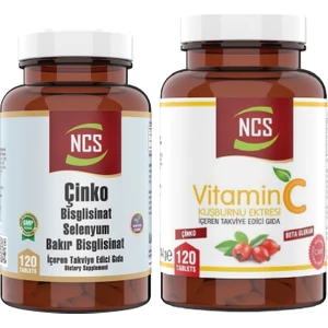 Vitamin C 1000 Mg Beta Glucan 120 Tablet Çinko 120 Tablet