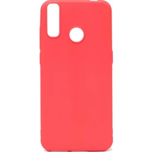 General Mobiile Gm10 Kılıf Premier Silikon Koruma+Nano Glass Kırmızı