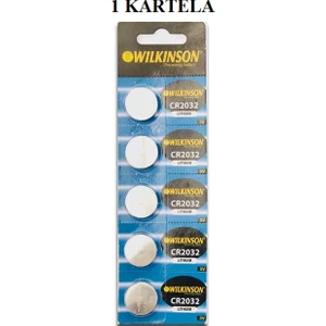 CR2032 5'li Kartela Para Pil